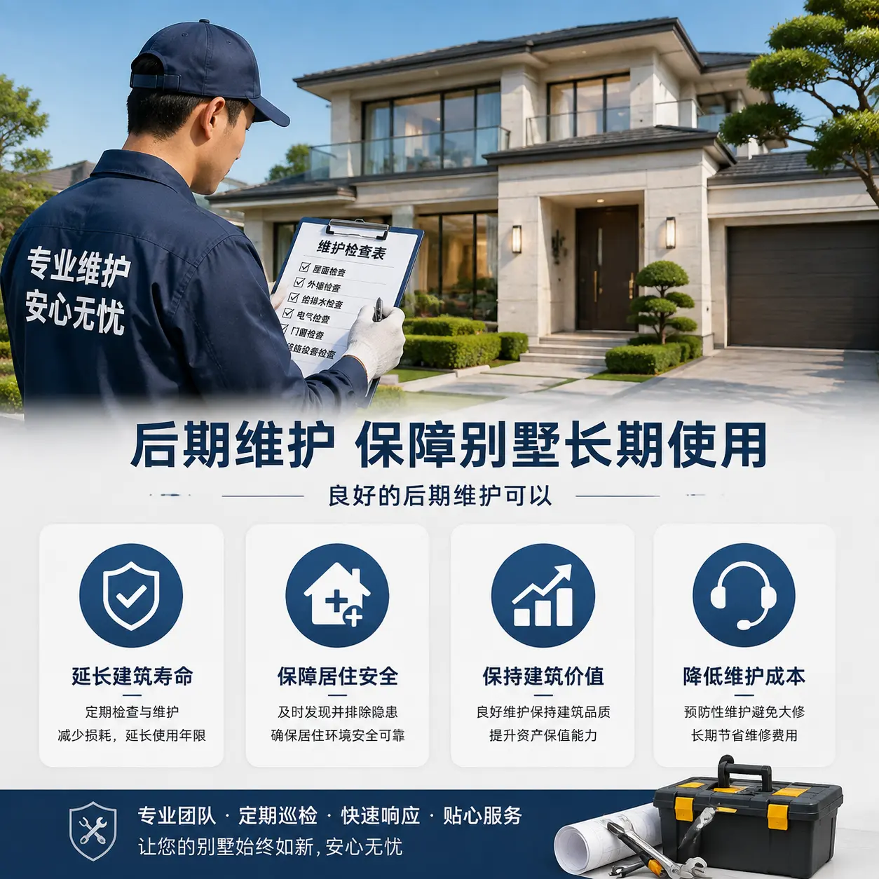 别墅建造公司推荐: 云岩 施工质量的关键要素