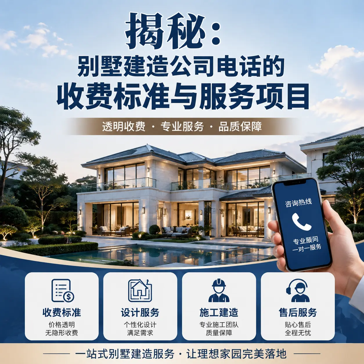 揭秘:云岩别墅建造公司电话的收费标准与服务项目