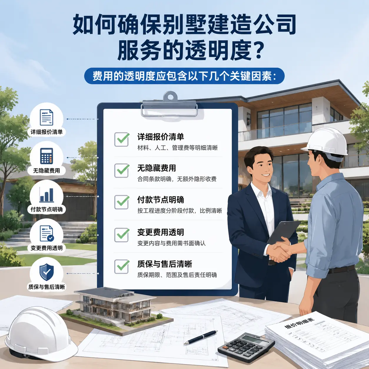 在 云岩 如何确保别墅建造公司服务的透明度?