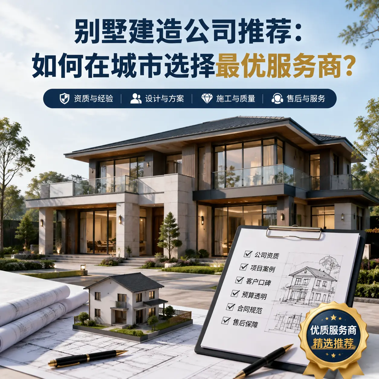 别墅建造公司推荐:如何在 云岩 选择最优服务商?
