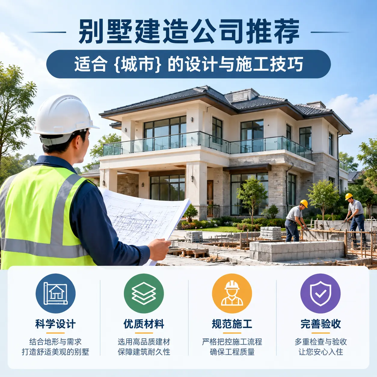别墅建造公司推荐:适合 云岩 的设计与施工技巧