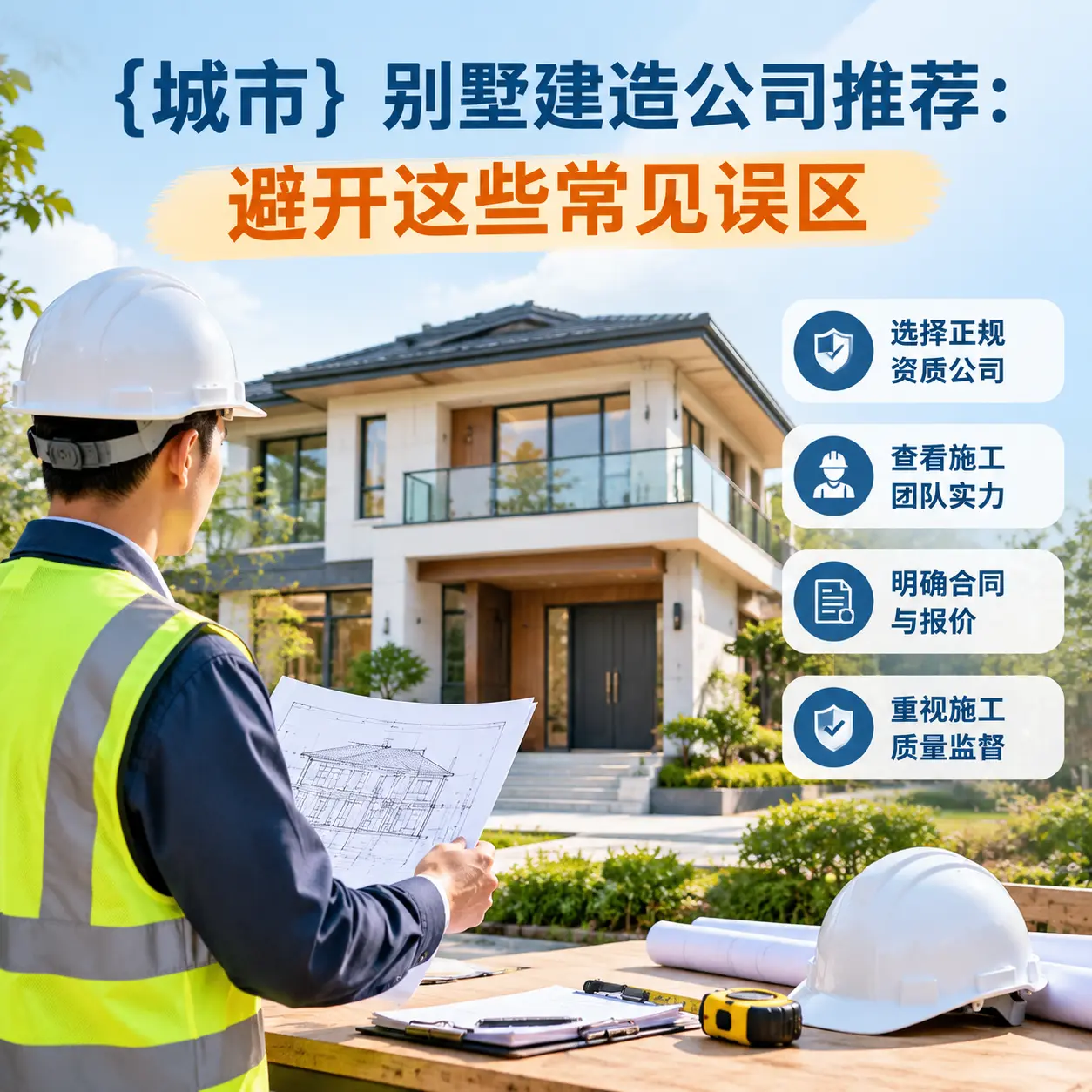 云岩 别墅建造公司推荐:避开这些常见误区