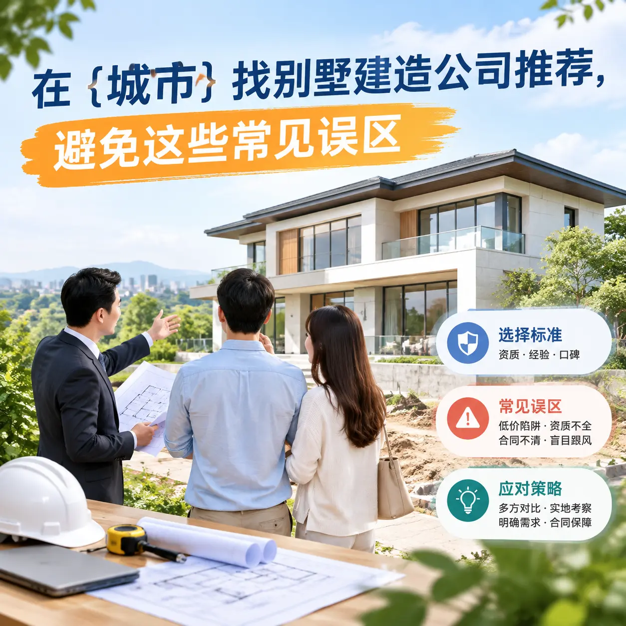 在 云岩 找别墅建造公司推荐,避免这些常见误区
