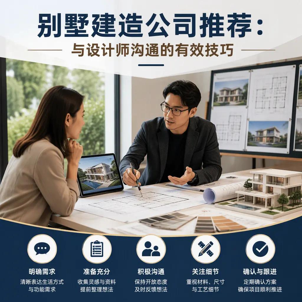 别墅建造公司推荐：与设计师沟通的有效技巧在 云岩