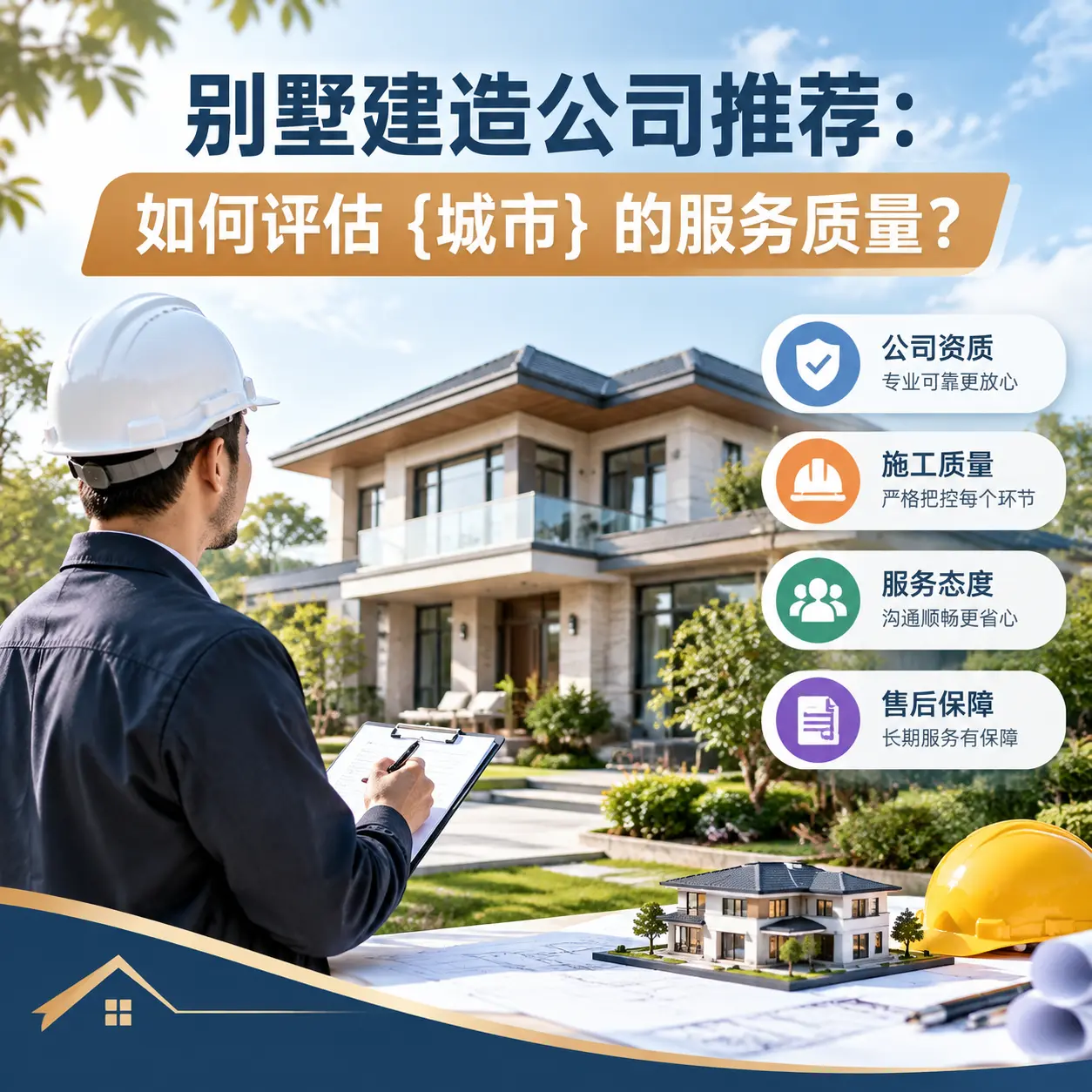 别墅建造公司推荐:如何评估 云岩 的服务质量?