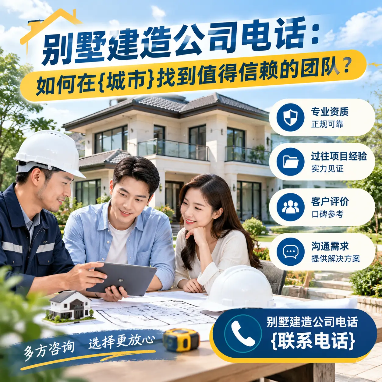 别墅建造公司电话:如何在云岩找到值得信赖的团队?