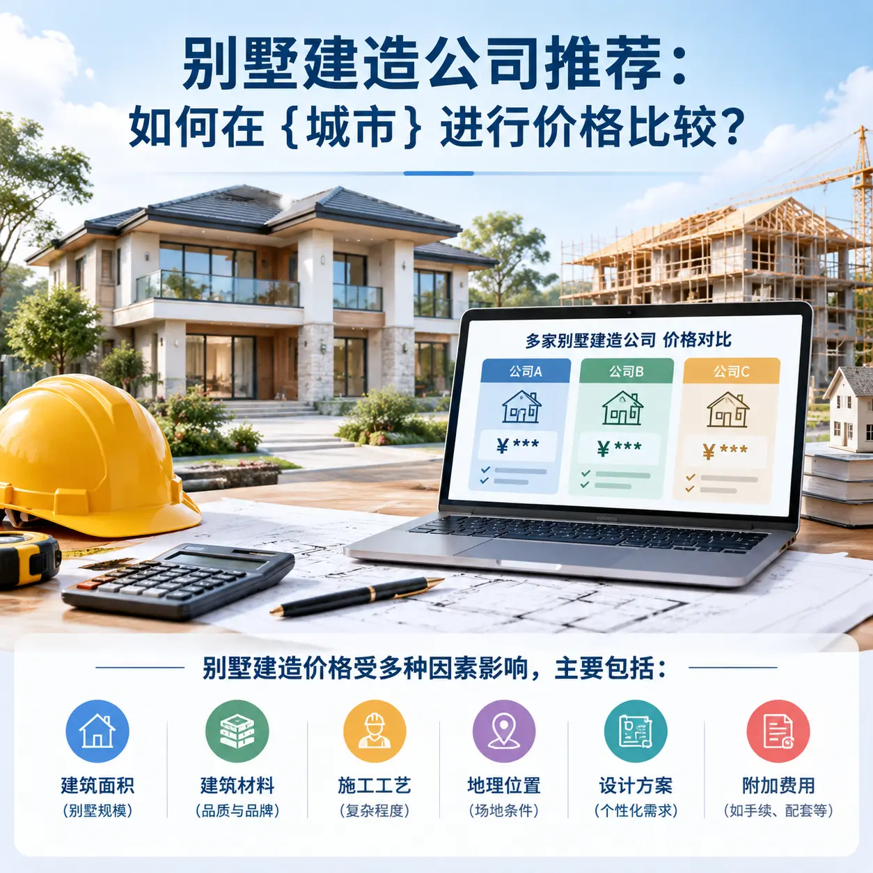 别墅建造公司推荐：如何在 云岩 进行价格比较？