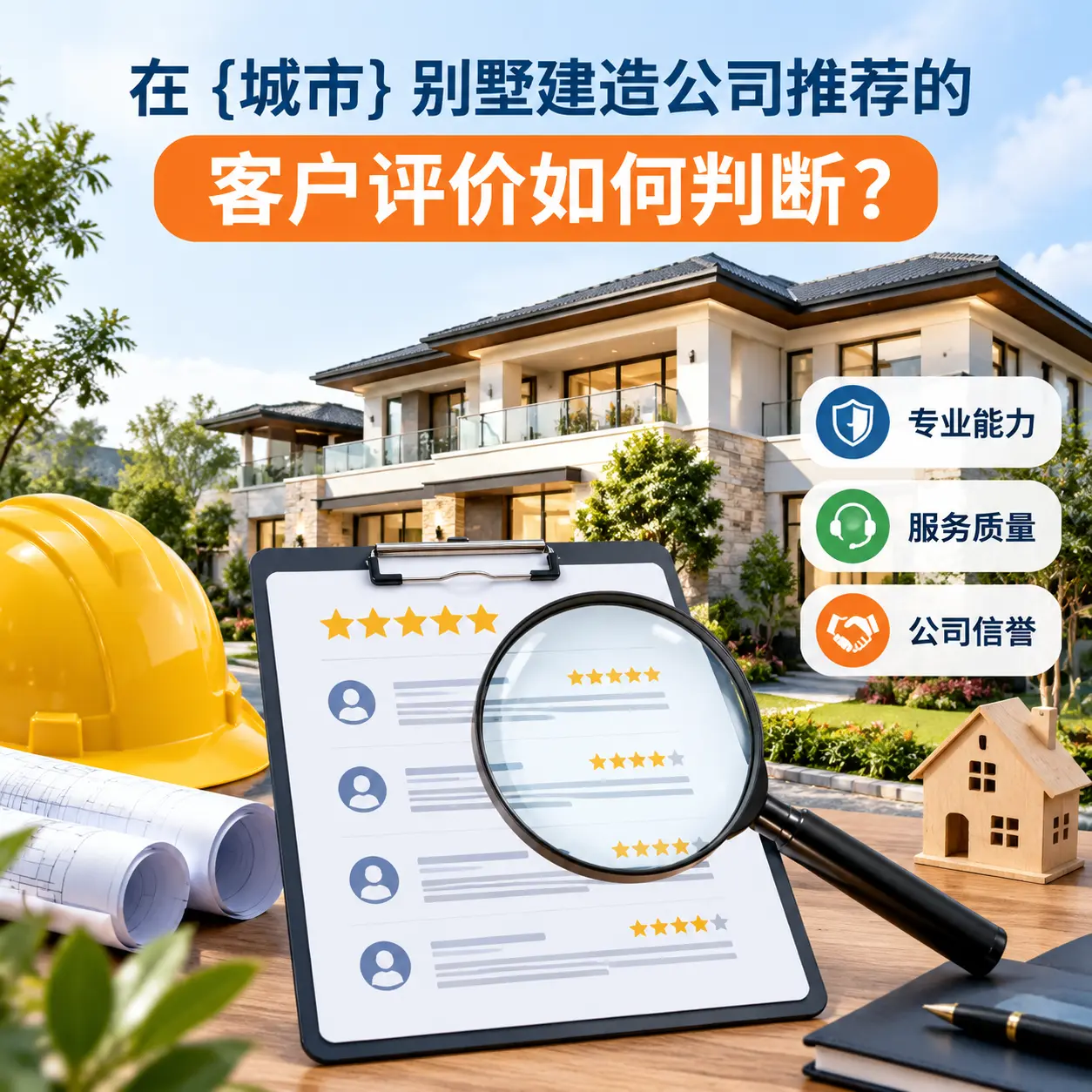 在 云岩 别墅建造公司推荐的客户评价如何判断?
