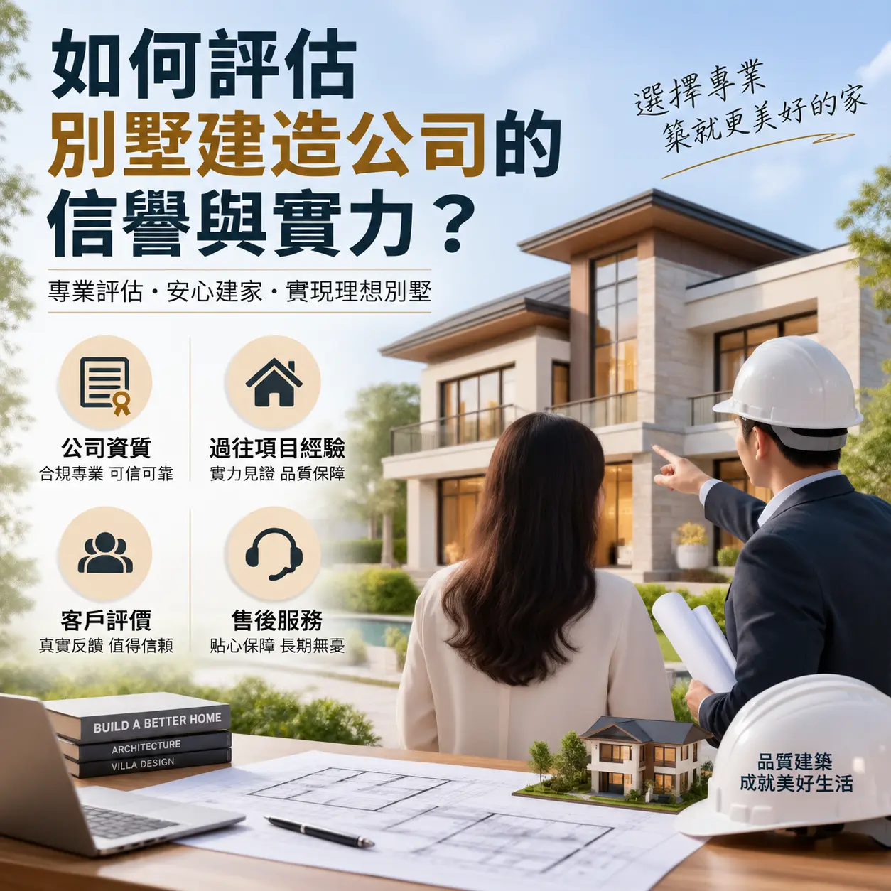 如何评估 云岩 别墅建造公司的信誉与实力?