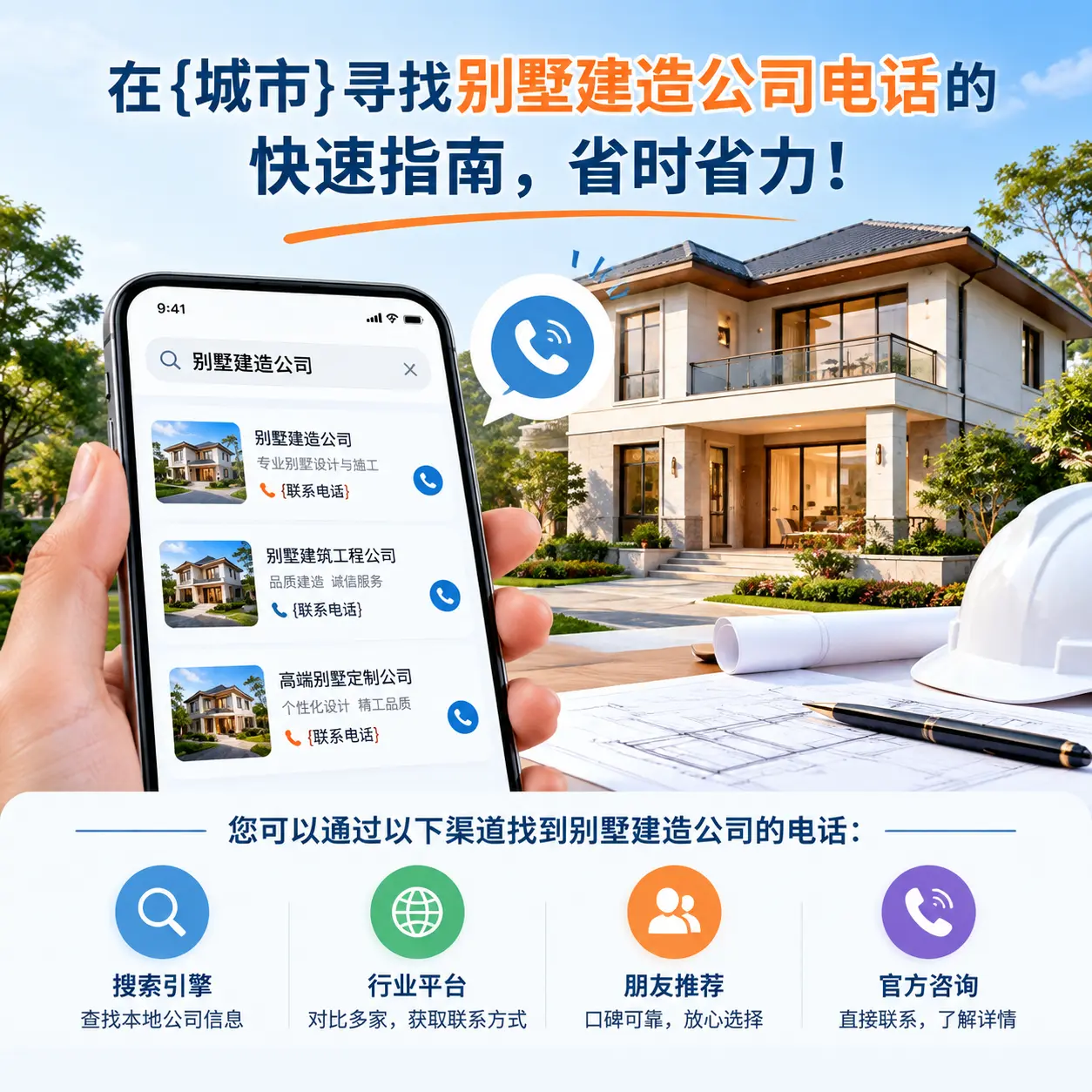 在云岩寻找别墅建造公司电话的快速指南，省时省力！