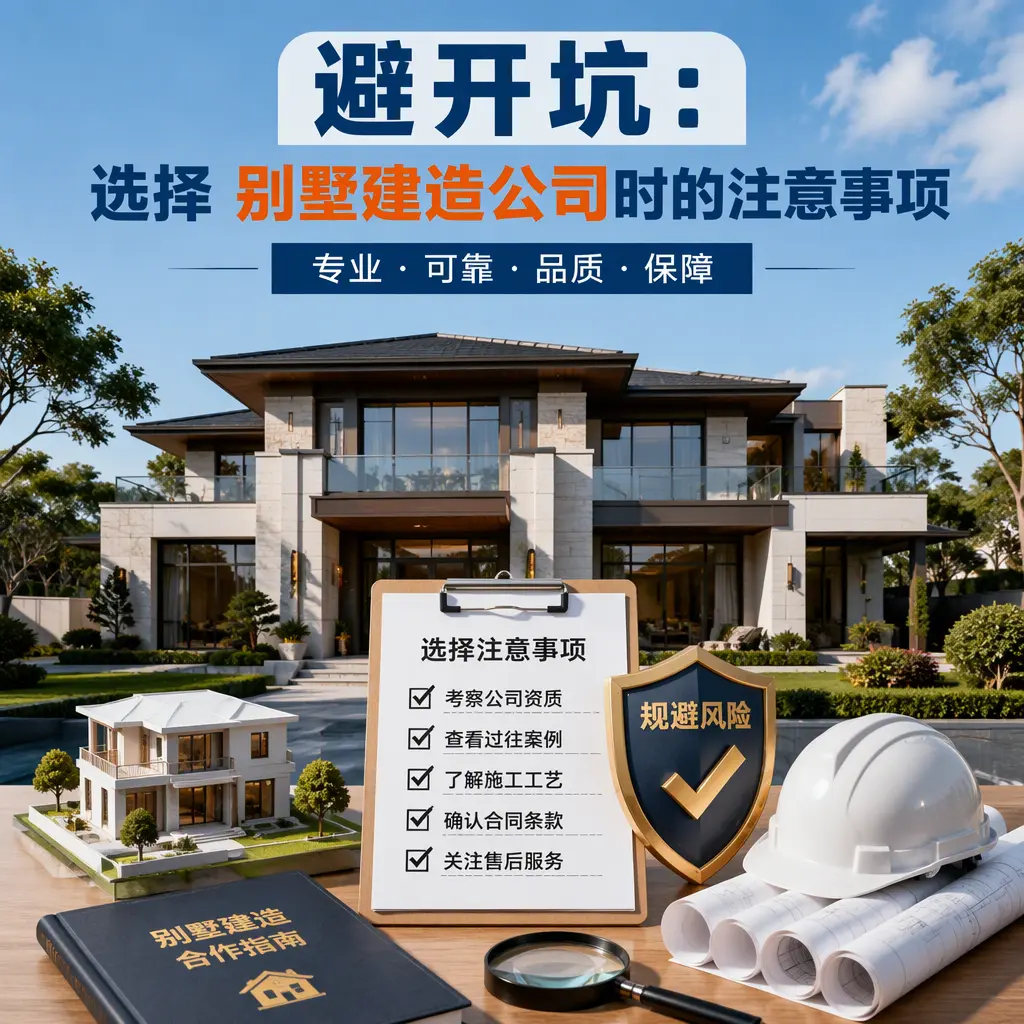 避开坑：选择 云岩 别墅建造公司时的注意事项