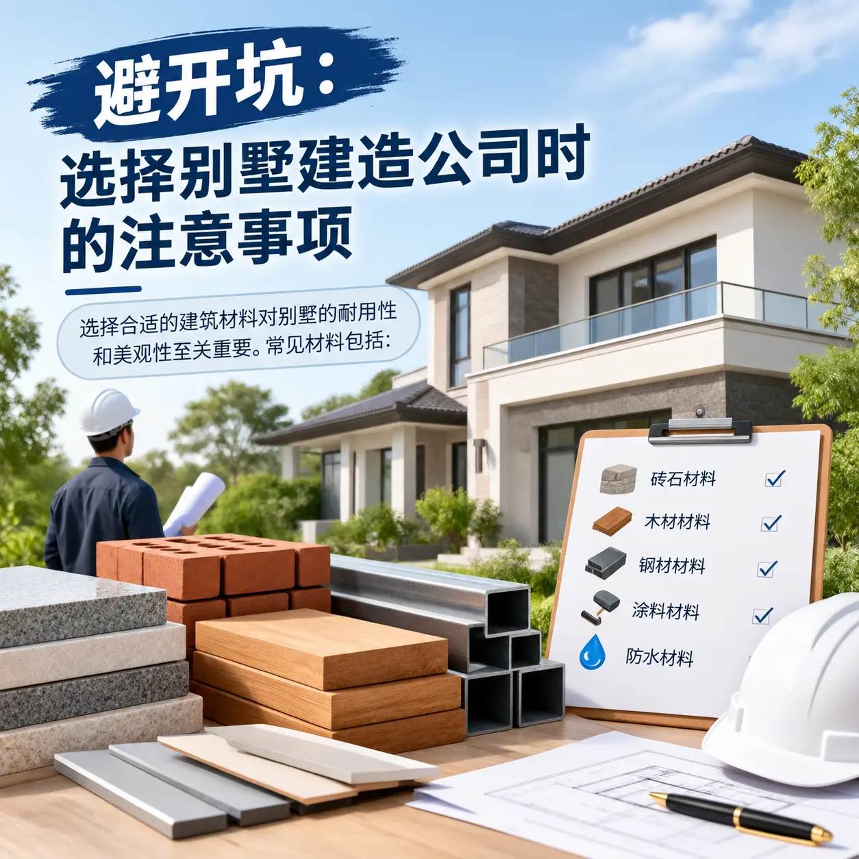 避开坑：选择 云岩 别墅建造公司时的注意事项