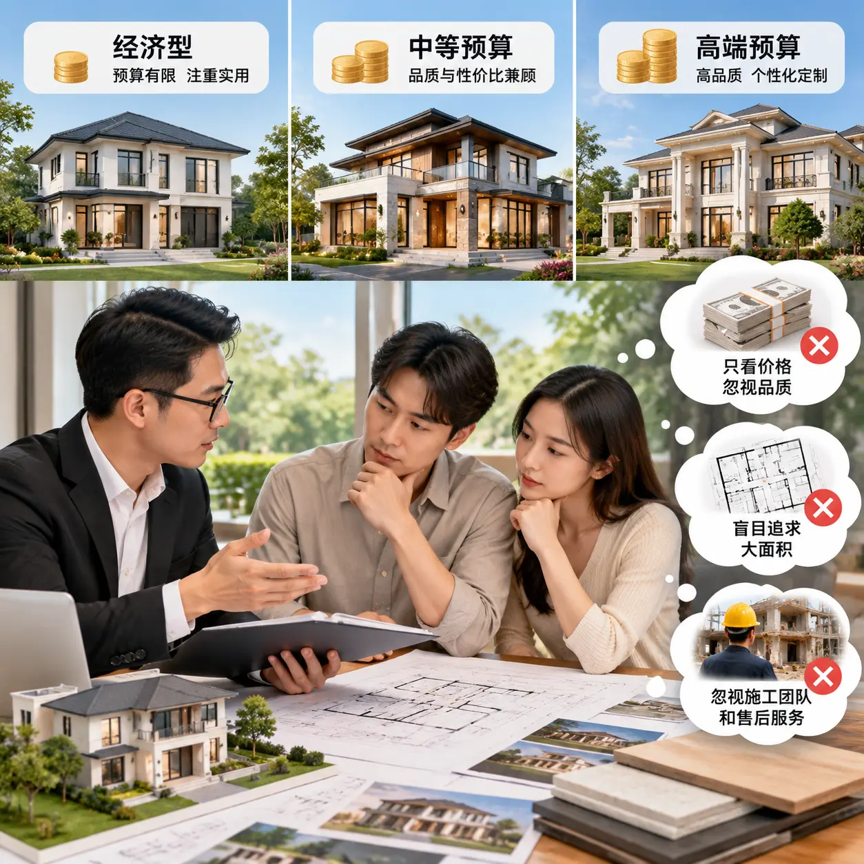 别墅建造公司推荐:不同预算下的选择指南
