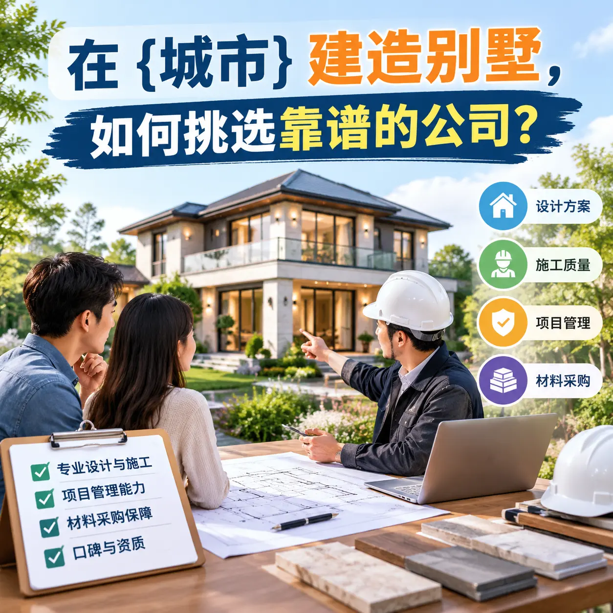 在 云岩 建造别墅,如何挑选靠谱的公司?