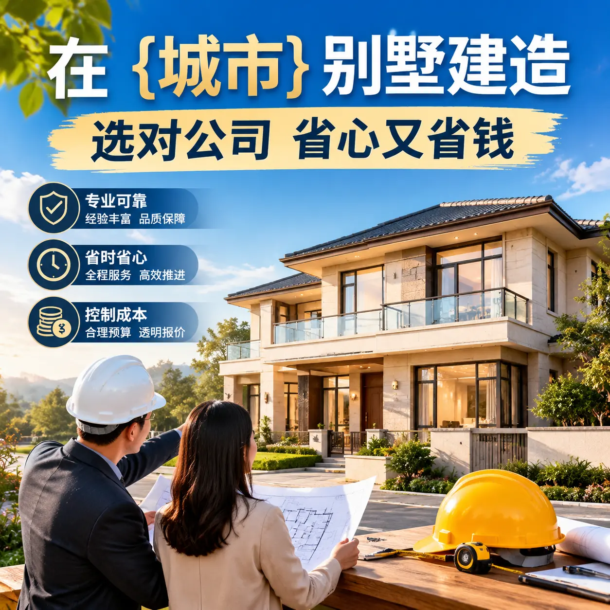 在 云岩 别墅建造,选对公司省心又省钱