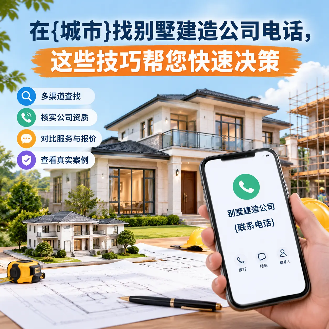 在云岩找别墅建造公司电话,这些技巧帮您快速决策
