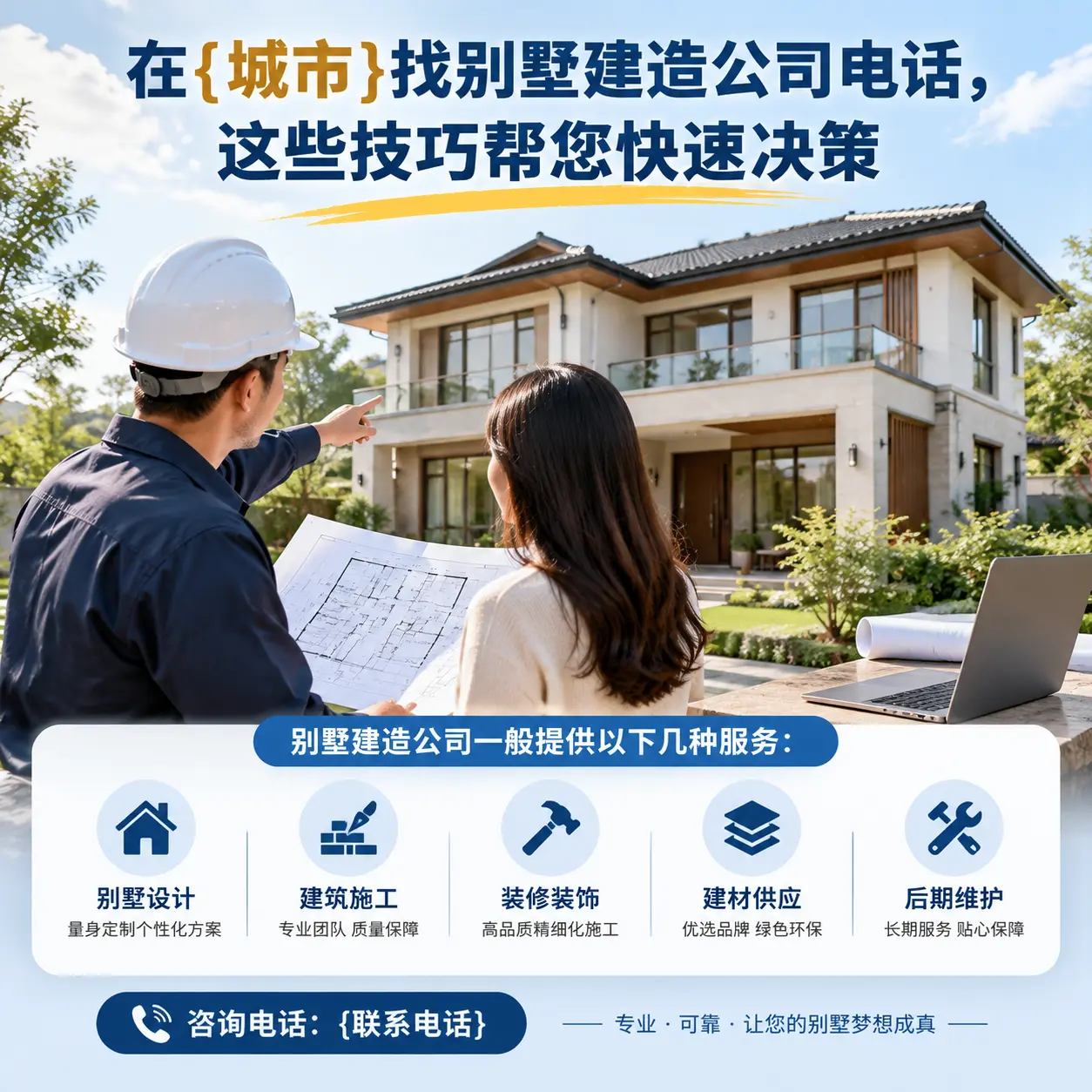 在云岩找别墅建造公司电话,这些技巧帮您快速决策