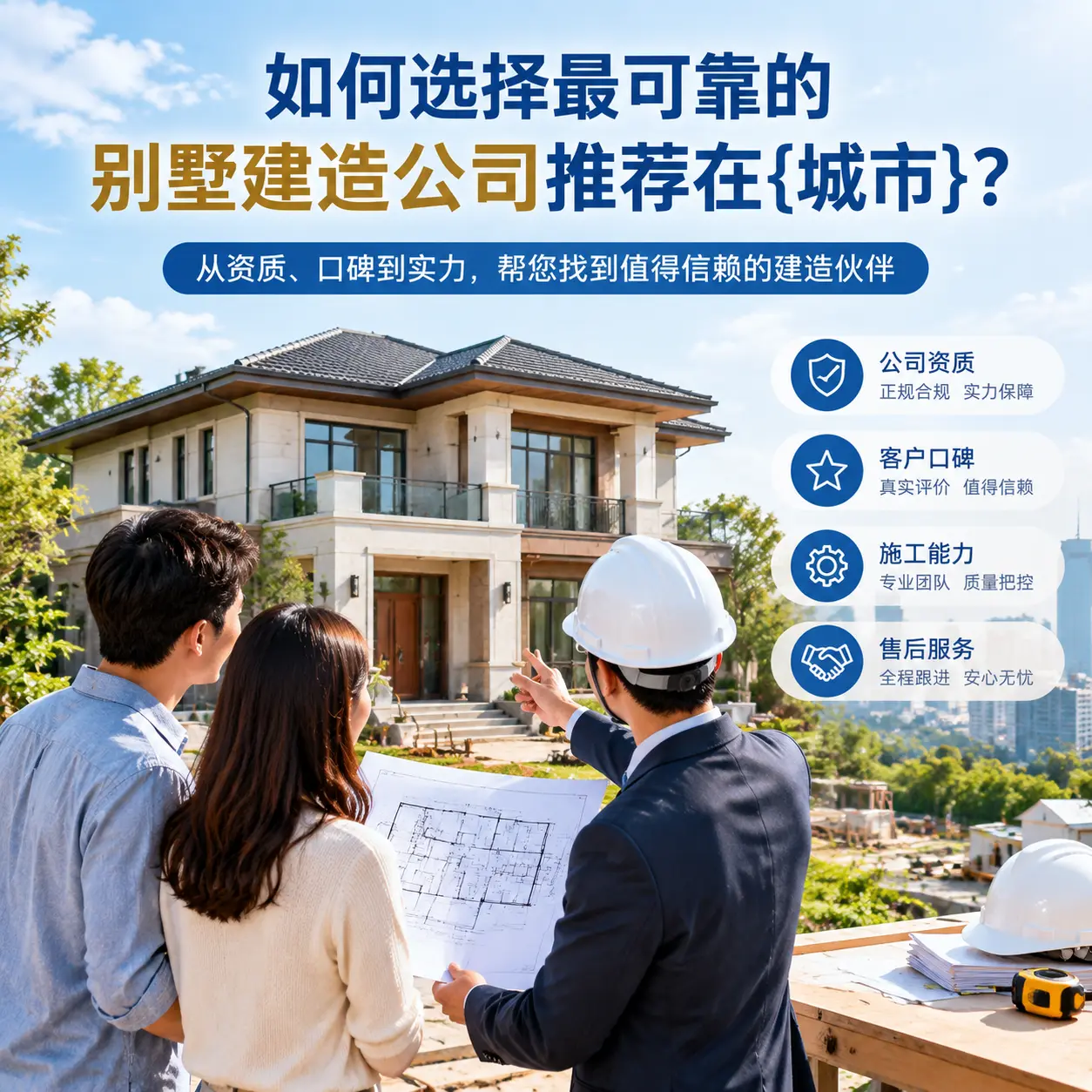 如何选择最可靠的别墅建造公司推荐在云岩?