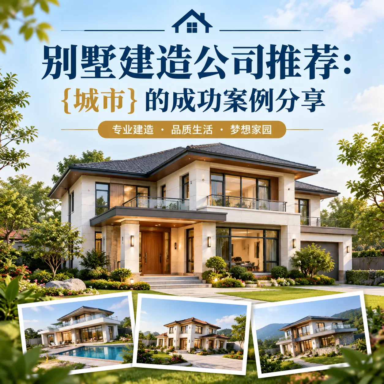 别墅建造公司推荐: 云岩 的成功案例分享